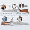Handcrafted Pocket Shape AK47 Knife With Led