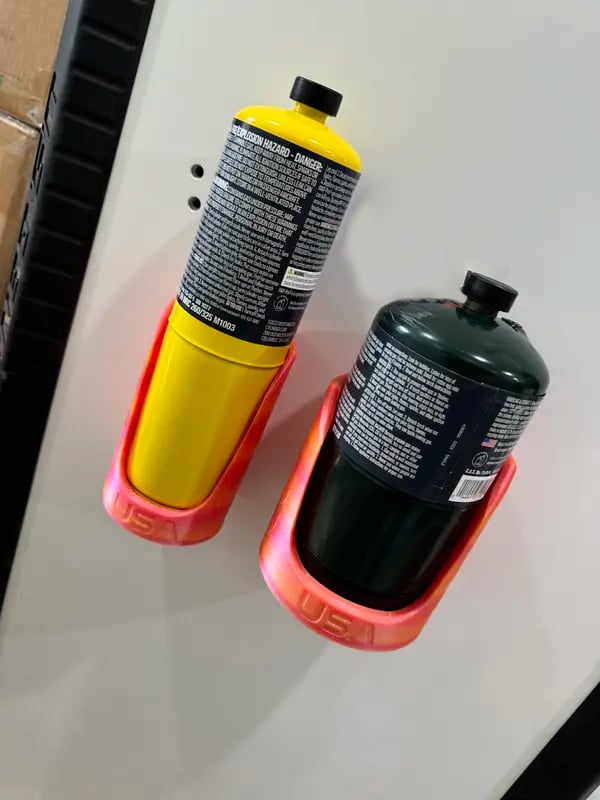 Magnetic Torch and Can Holder
