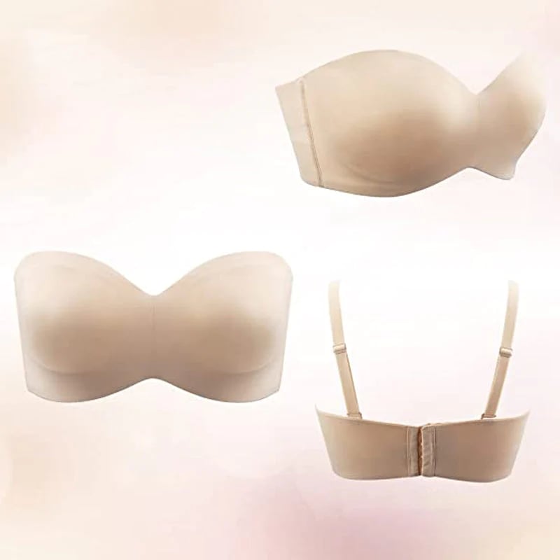 Last Day Promotion 60% OFF - 🔥Full Support Non-Slip Convertible Bandeau Bra💕