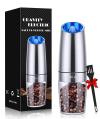 Automatic Electric Gravity Induction Salt and Pepper Grinder