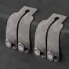 TwinHook Leather Car Headrest Hangers