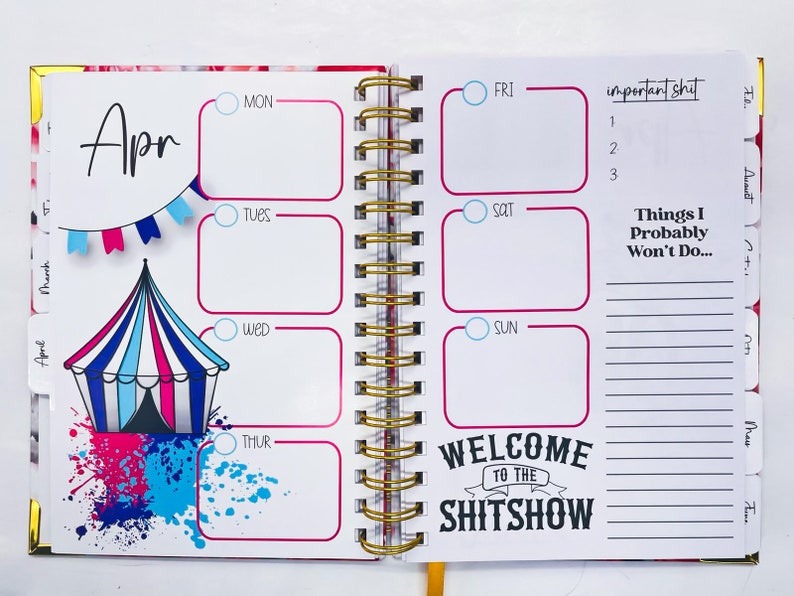 🎄🎅Christmas Presale - 49% OFF🎄-My Fucking Planner Sweary Planner