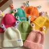 🔥Last Day Promotion - 70% OFF🎁Winter Parent-Child Cute Glowing Little Monster Knit Hat👽