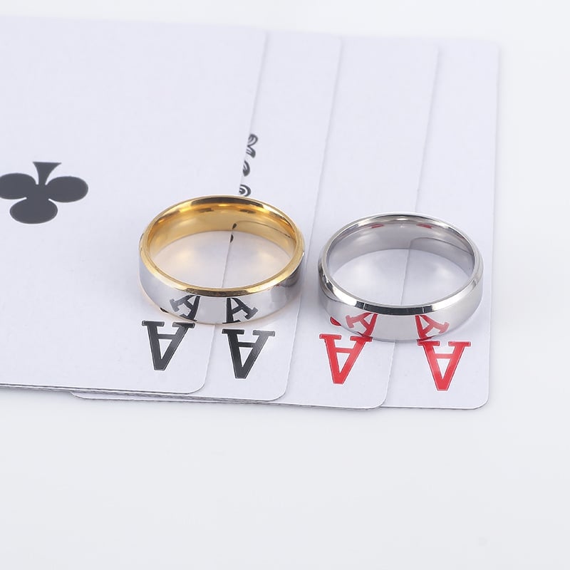 🔥Last Day Promotion 48% OFF-🎁-The Poker Magic Mirror Ring