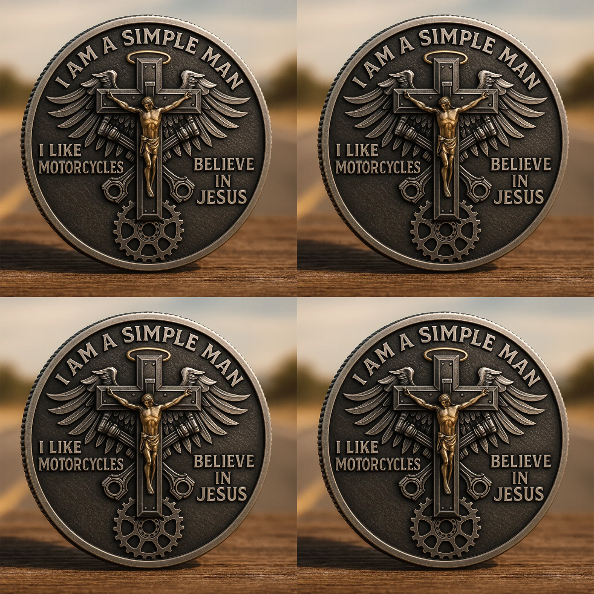 🏆Flash Sale 60% OFF - 🏍🙏Motorcycle Guardian Coin