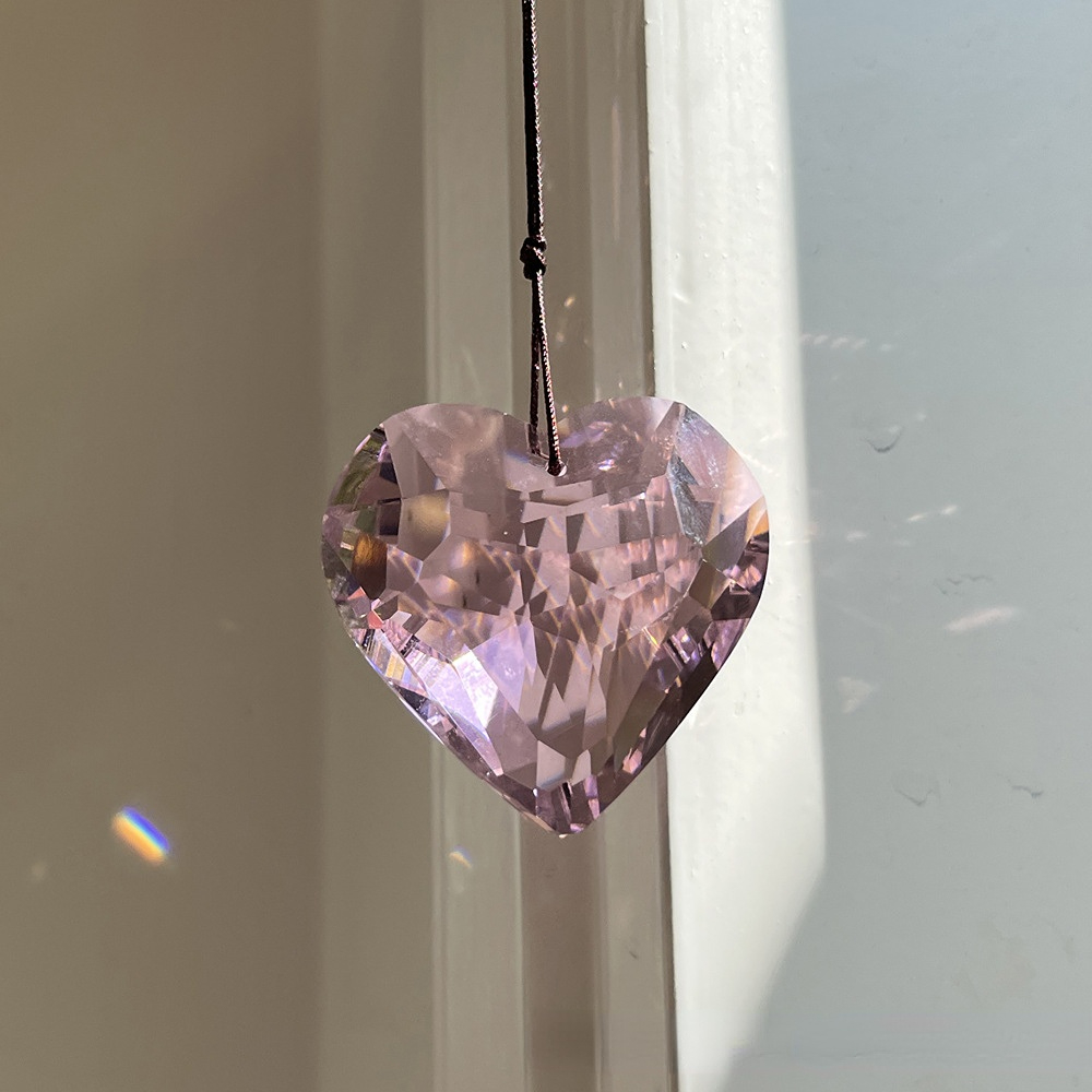 ✨Crystal Heart Sun Catcher — 𝐄𝐦𝐦𝐚 𝐇𝐨𝐩𝐞 𝐇𝐚𝐧𝐝𝐦𝐚𝐝𝐞®