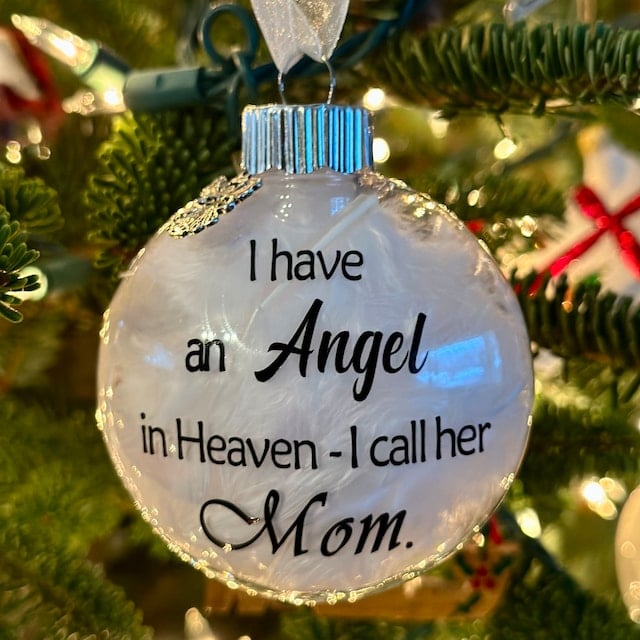 It's all handmade - Angel In Heaven Memorial Ornament