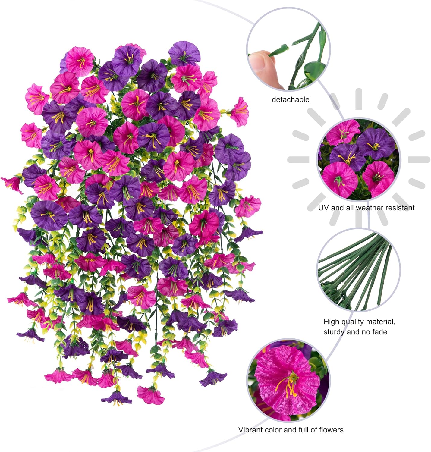 Perfect home garden decoration – 🌺hanging morning glory