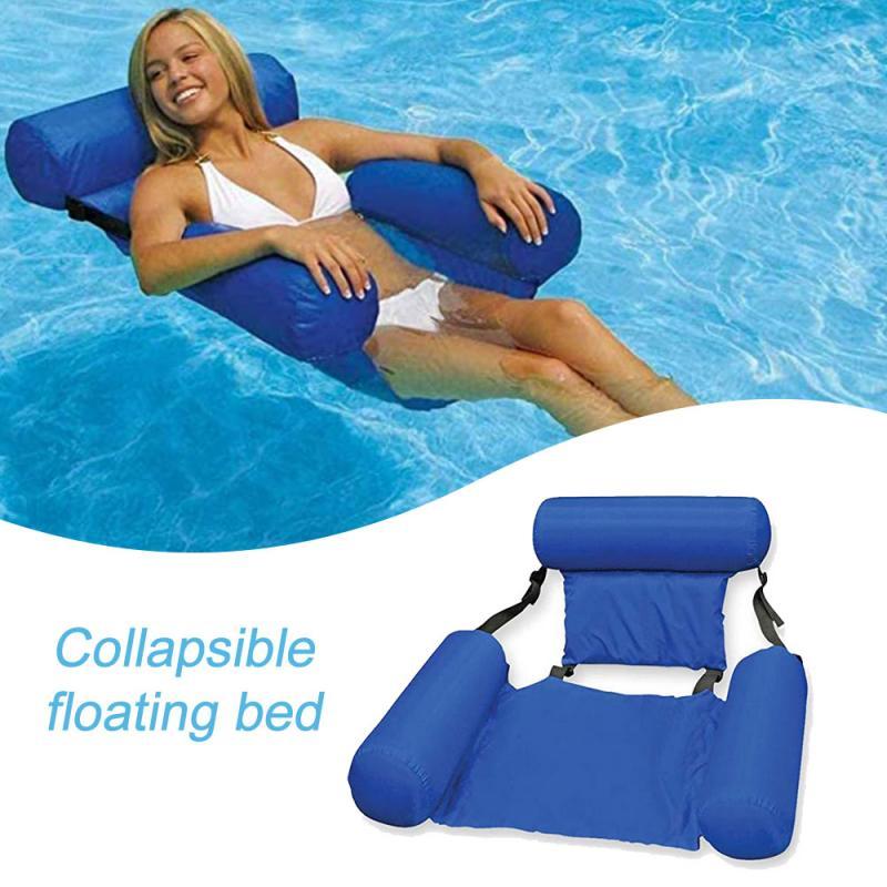 (🔥Summer Hot Sale Save 50% OFF)Swimming Floating Bed and Lounge Chair