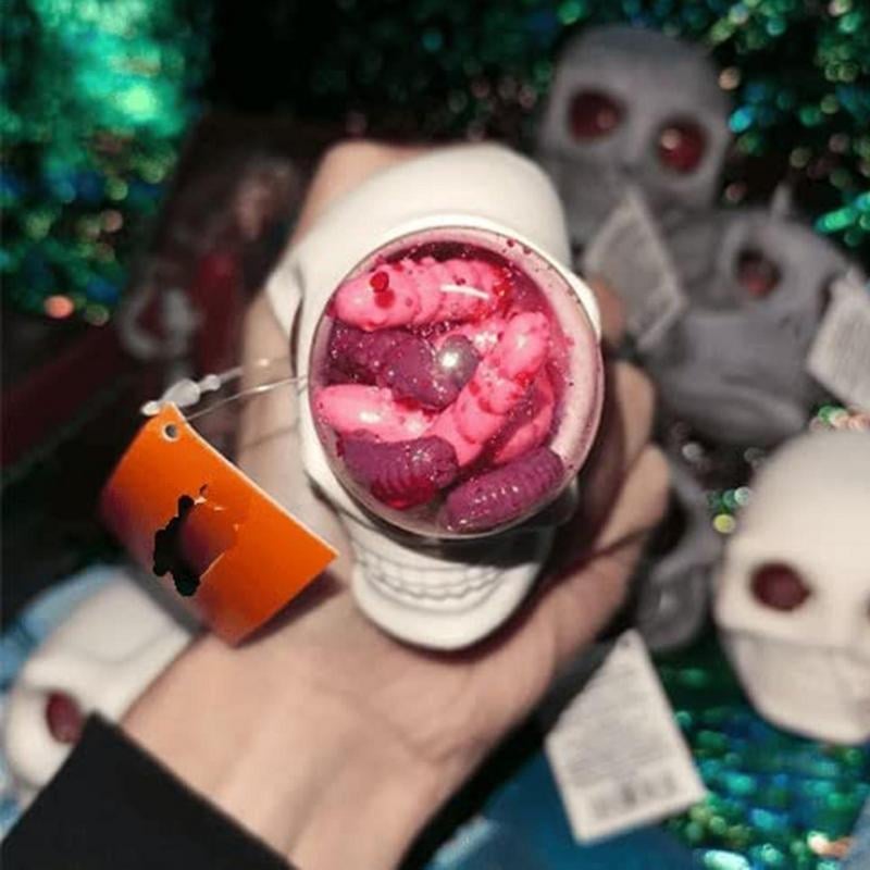 2025✨Letzter Tag 49 % Rabatt🔥Anti-Stress-Totenkopf-Würmer-Quetschball