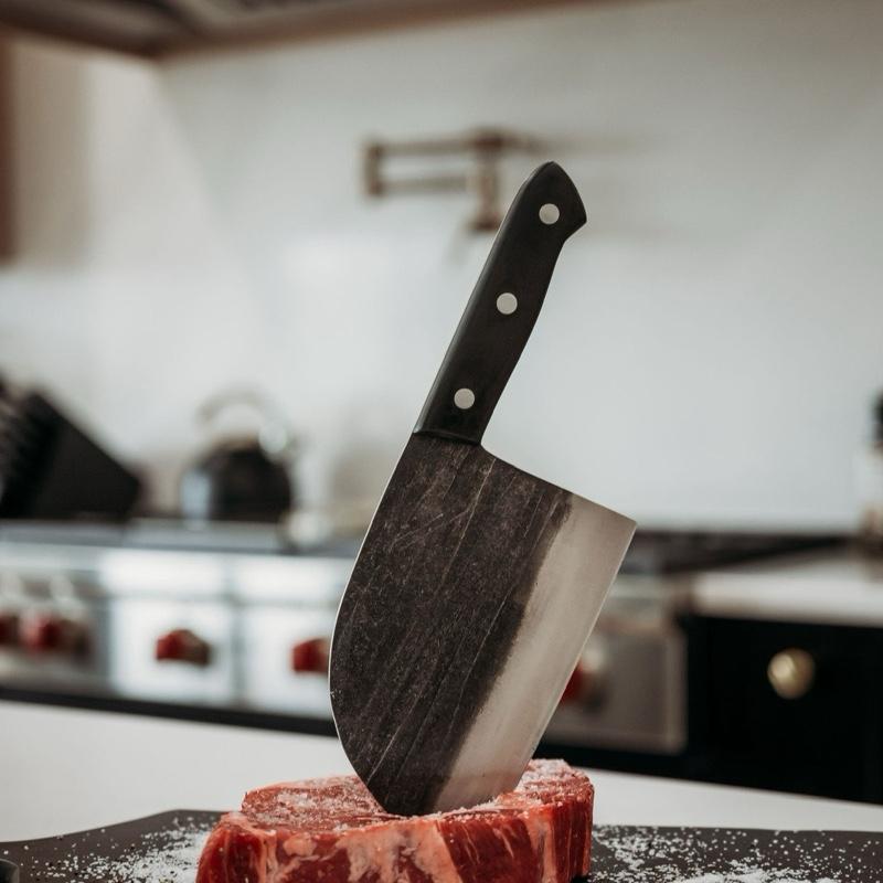 🔥 Hand-Forged Serbian Chef Knife – Built for a Lifetime of Cooking