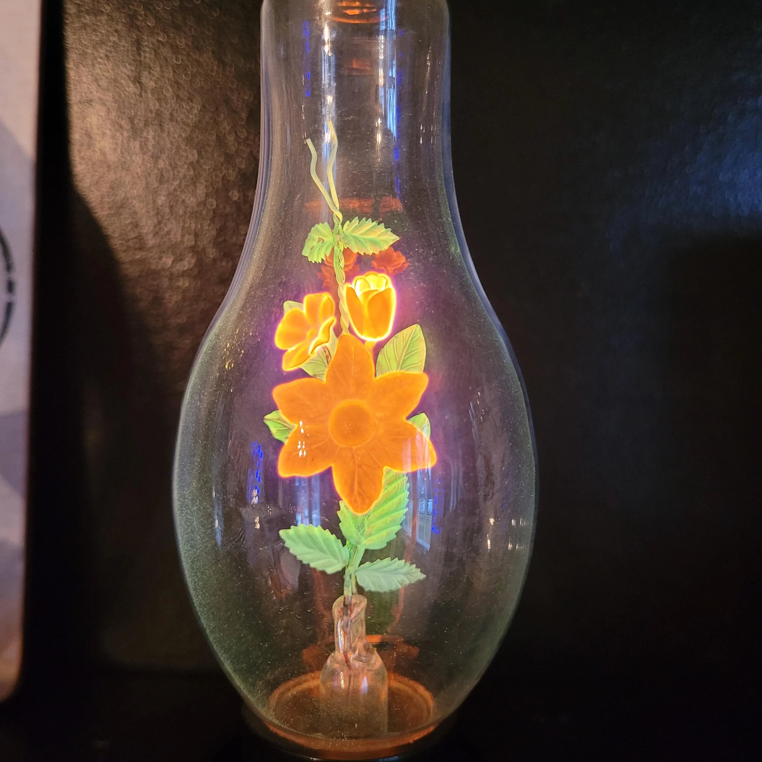 🔥LAST DAY 49% OFF -Vintage 1930's Aerolux neon flower bulb lamp