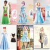 (🌲 Christmas Sale- 49% OFF)2024 New Princess Magnetic Creative Dress Up Stickers