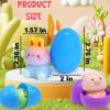 🎁TikTok Spring Last Day Promotion 48% OFF-🎁-24 PCS Easter Eggs Prefilled Slow Rising Squishy Toys