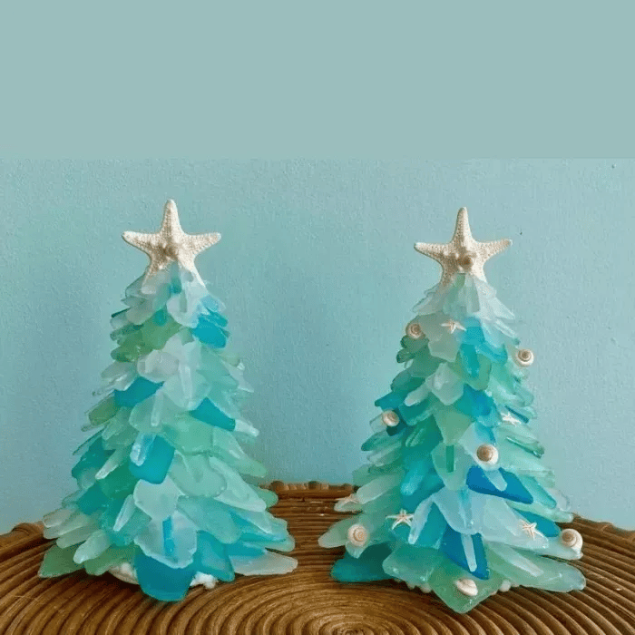 🔥Clearance Sale - 49% OFF 🎄2023 Widdifulnet® Sea Glass Christmas Tree