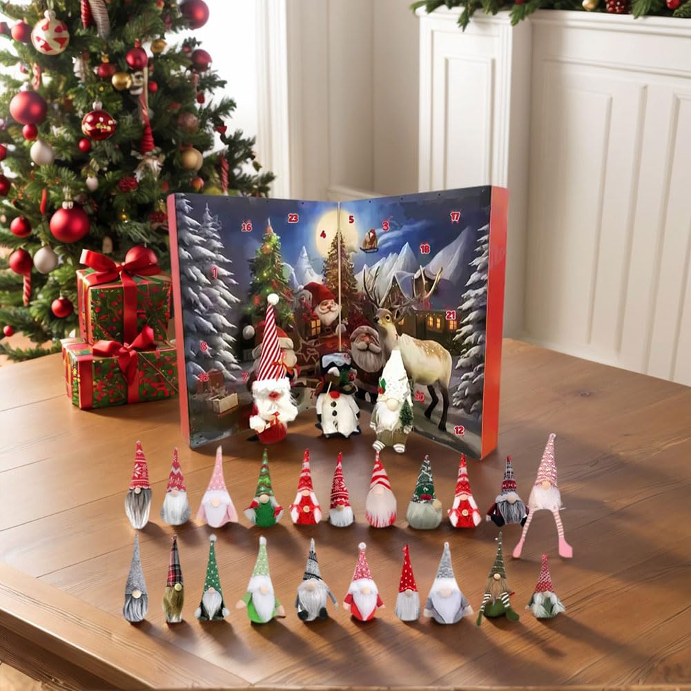 🎁TikTok Last Day Sale - 70% OFF🔥💥New on sale 2025🎅 CLINCLII™ The 2025 Christmas Gnome Advent Calendar 🎁