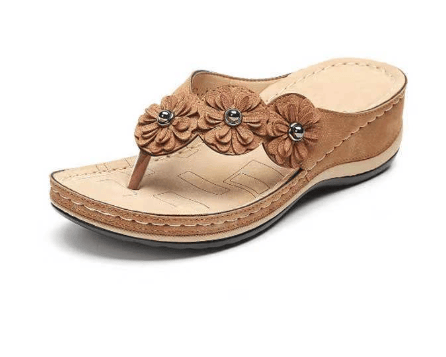 🔥Last Day 49% OFF🔥Women's Lightweight Flowers Clip Toe Sandals(Buy 2 Free Shipping)