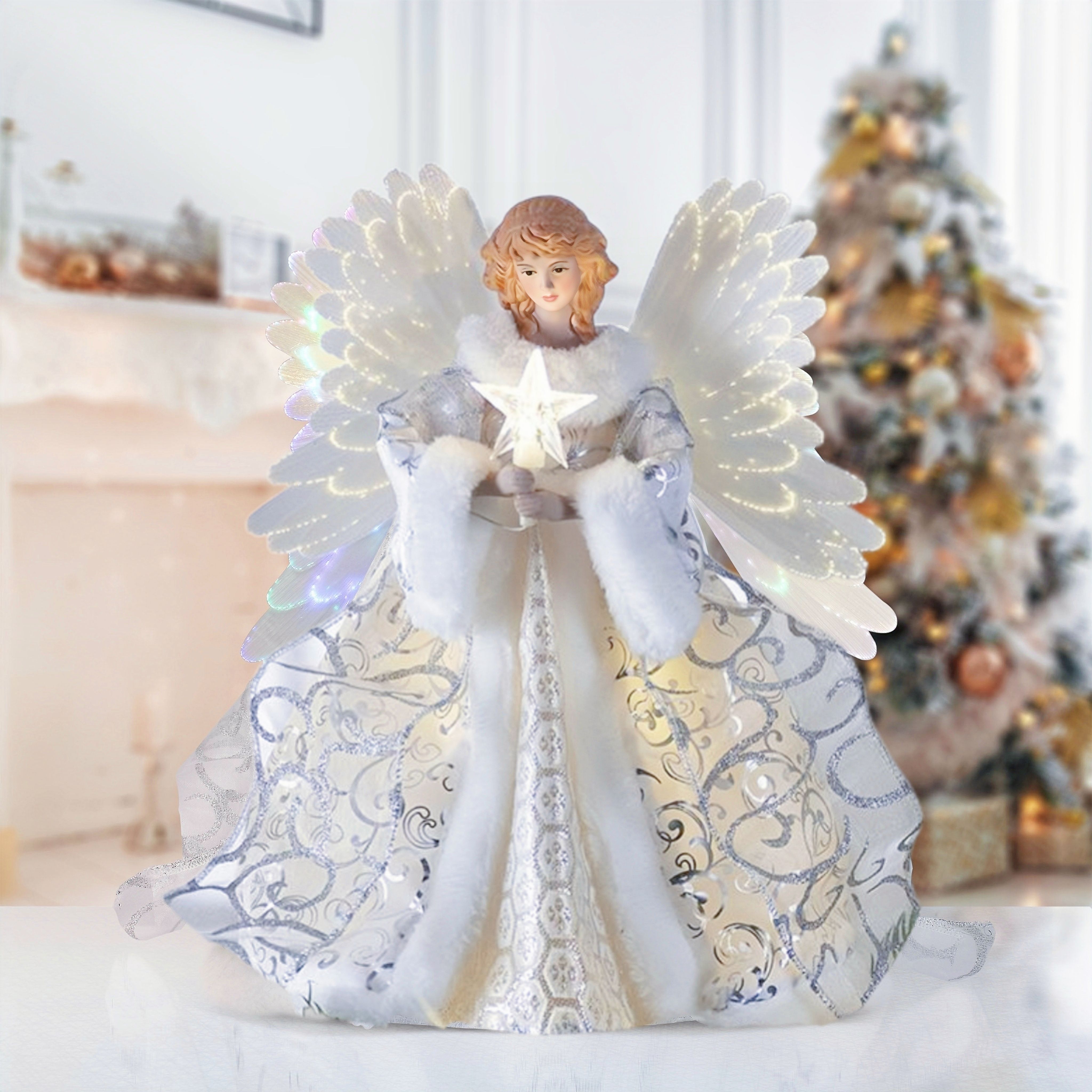 (🎄🎁Limited stocks - 49% OFF) ✨️Animated Tree Topper - Celestial Angel