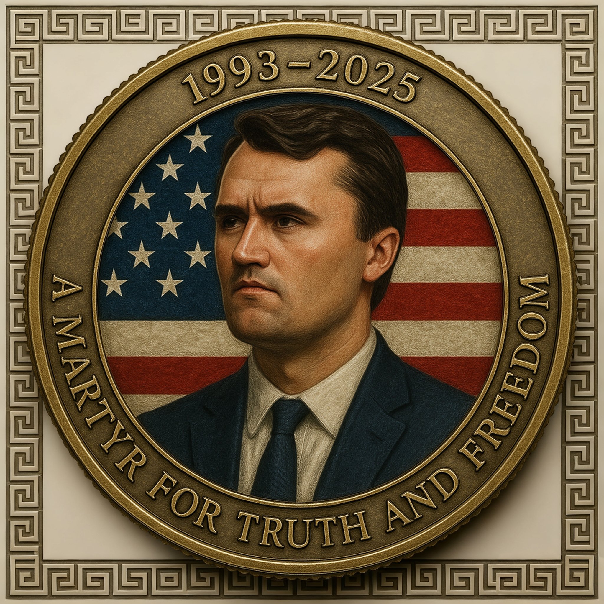 🙏60% OFF For Charlie's Fans - 🎗️🕊️Charlie Kirk Memorial Coin