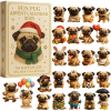 🔥Last Day 50% OFF -🎄Fun Pug Advent Calendar 2025