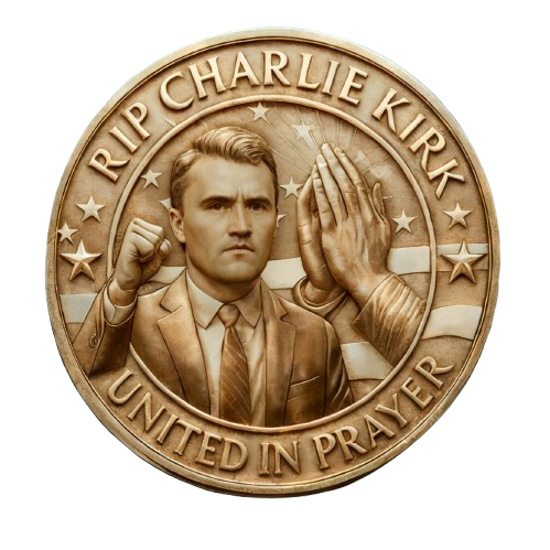 Limited Edition(🕯️RIP Charlie Kirk) — Collectible Memorial Coin (Only 3477 in stock)