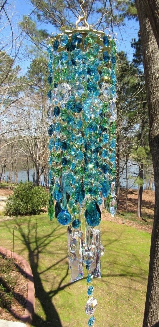 🎉LAST DAY -70%OFF - 🎊26 Inches Aurora Crystal Glass Wind Chime⚡Buy 2 Get Free Shipping