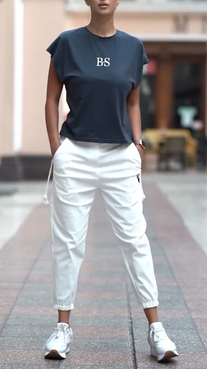 Women's Round Neck Sports Casual Suit