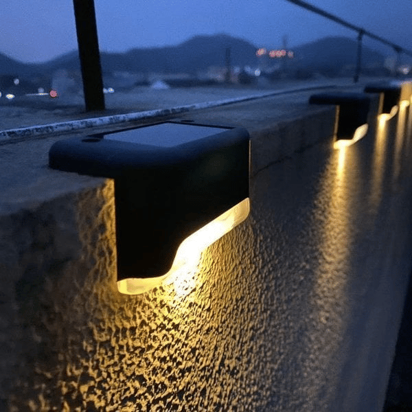 🎆🎆LED Solar Lamp Path Staircase Outdoor Waterproof Wall Light