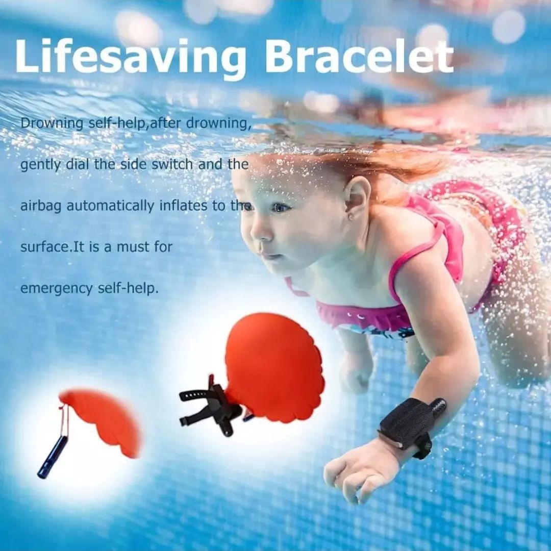 Swimming lifesaving first aid bracelet