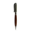 Wood Metal Bolt Action Pen Black Ink Ballpoint Pens