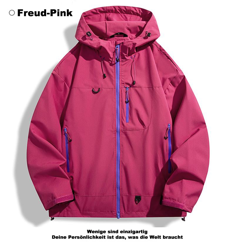 🥾LETZTER TAG 49 % RABATT👔 Wasserdichte Jacke: Wasserdichte Jacke mit 3D-Schnitt – geeignet zum Wandern, Pendeln und für Freizeitausflüge!