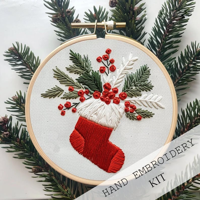 Early Sale 49% Off🎄Christmas Embroidery KIT🎉