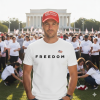🙏FREEDOM T-Shirt / In All Honor – Charlie Kirk (1993–2025)