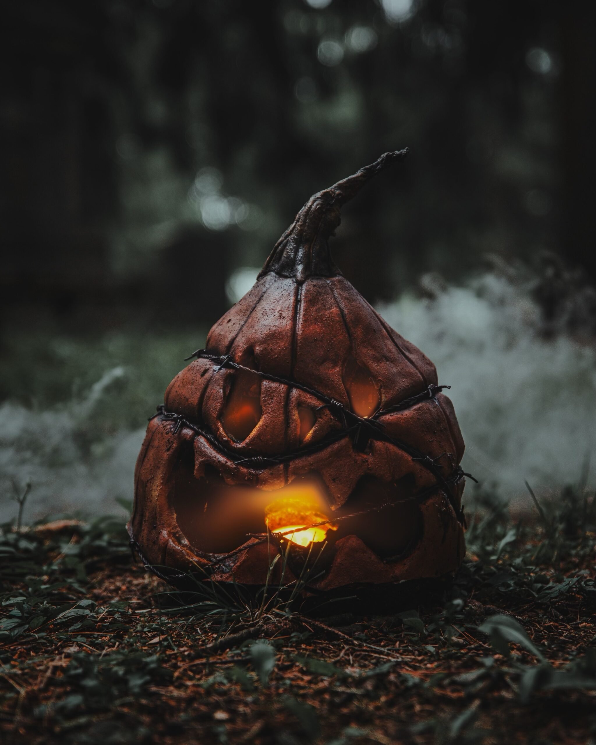 🎁TikTok Last Day Sale - 70% OFF🎃Bloody Accented Pumpkin Decor