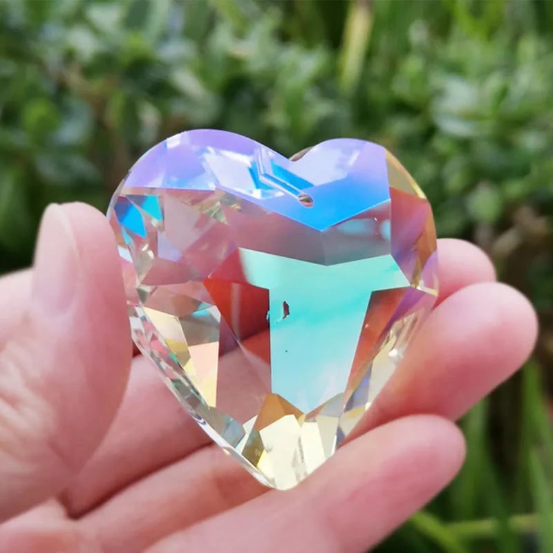 🔥LAST DAY 48% OFF 🔥 Hanging Heart Suncatcher Prism Crafts(Buy 2 Free Shipping)