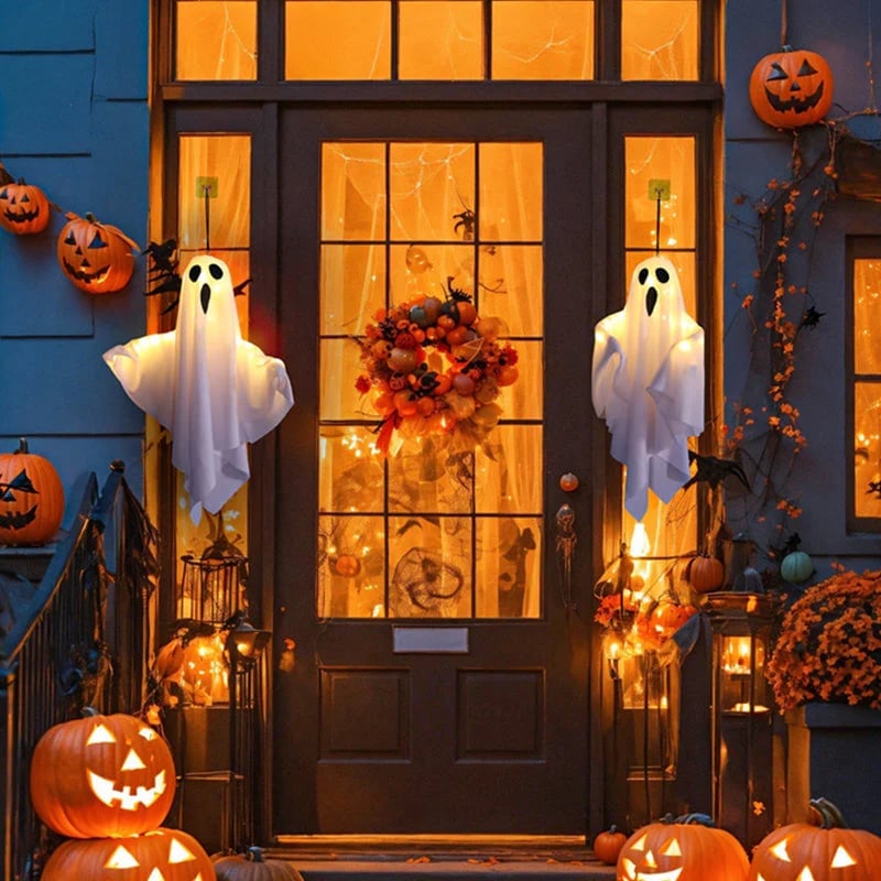 💥Halloween Preview 49% Off - 👻✨Halloween Glowing Ghost Chandelier
