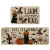 🎁TikTok Last Day Sale - 70% OFF🎉Halloween Kitchen Rugs Sets of 2🎃