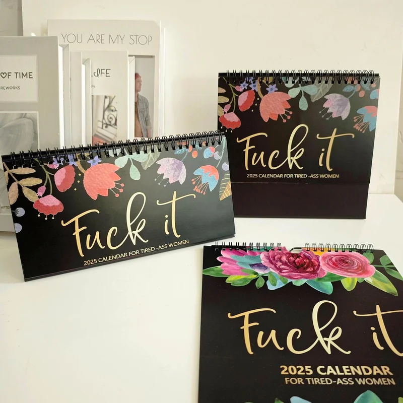 (🔥TikTok Summer SALE) - 2025 Calendar For Tired-Ass Women