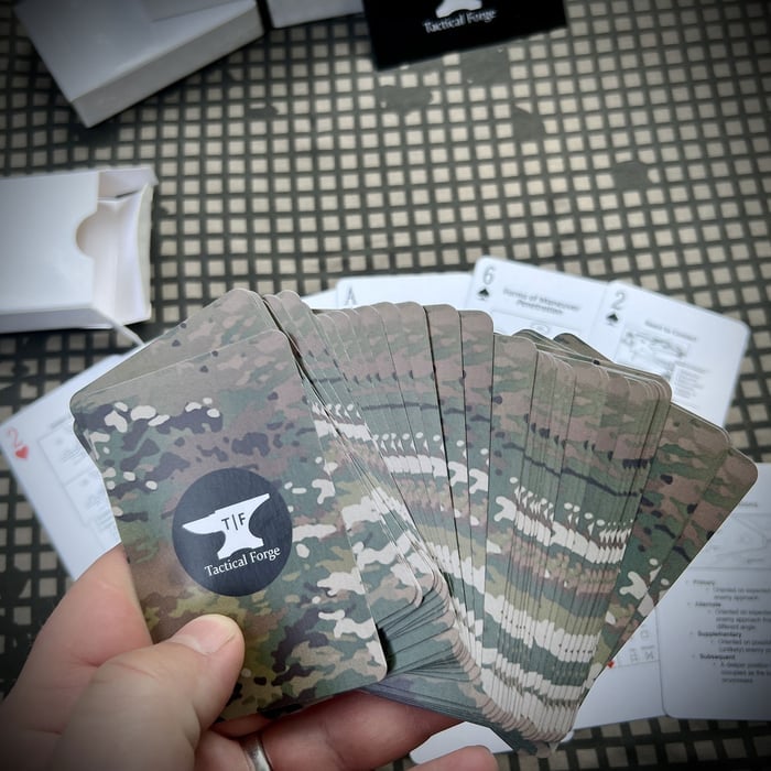 Tactical Knowledge Playing Cards