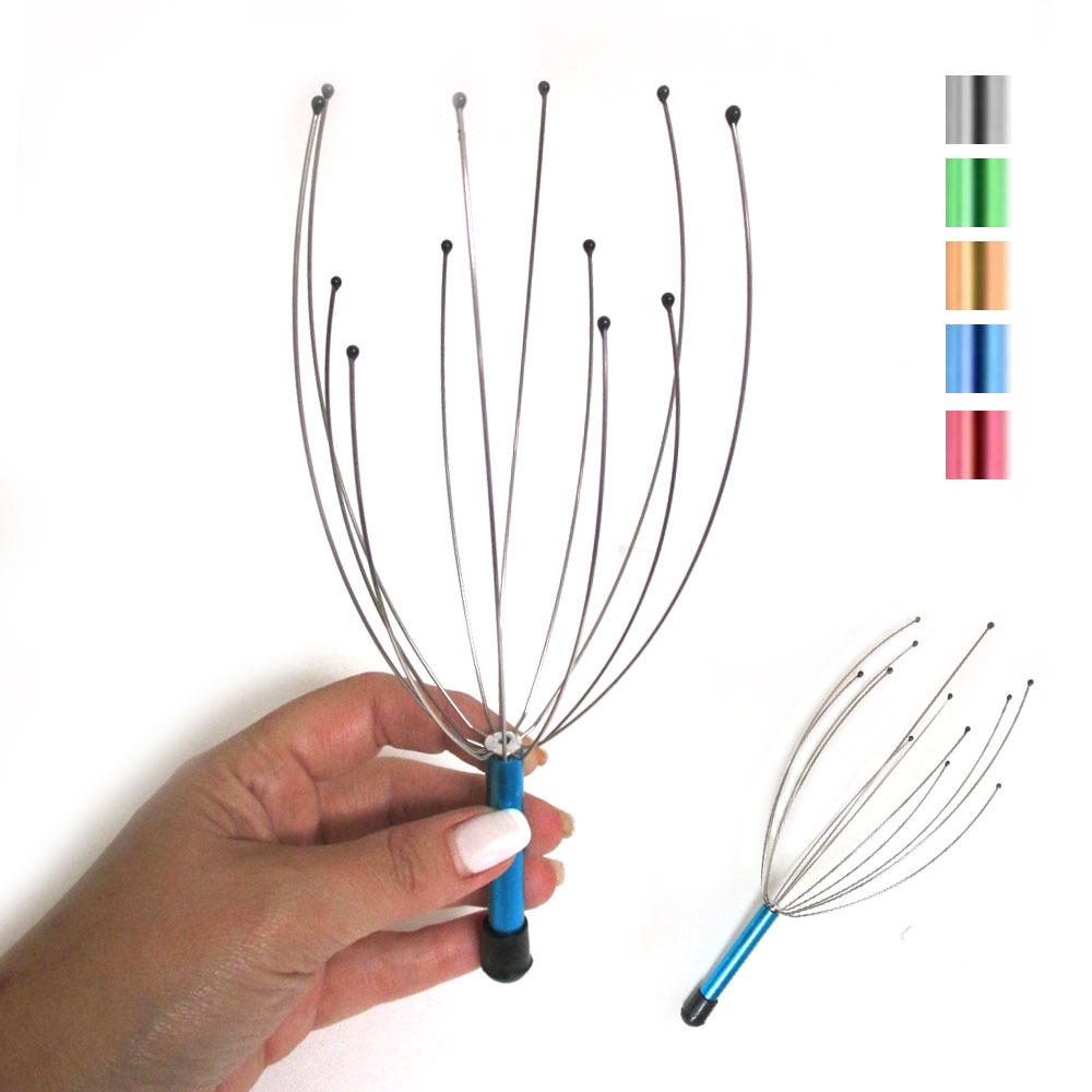 (Early Halloween Sale- Save 50% OFF) Hand Held Scalp Massager- Relax body and soul with The Head Massager!