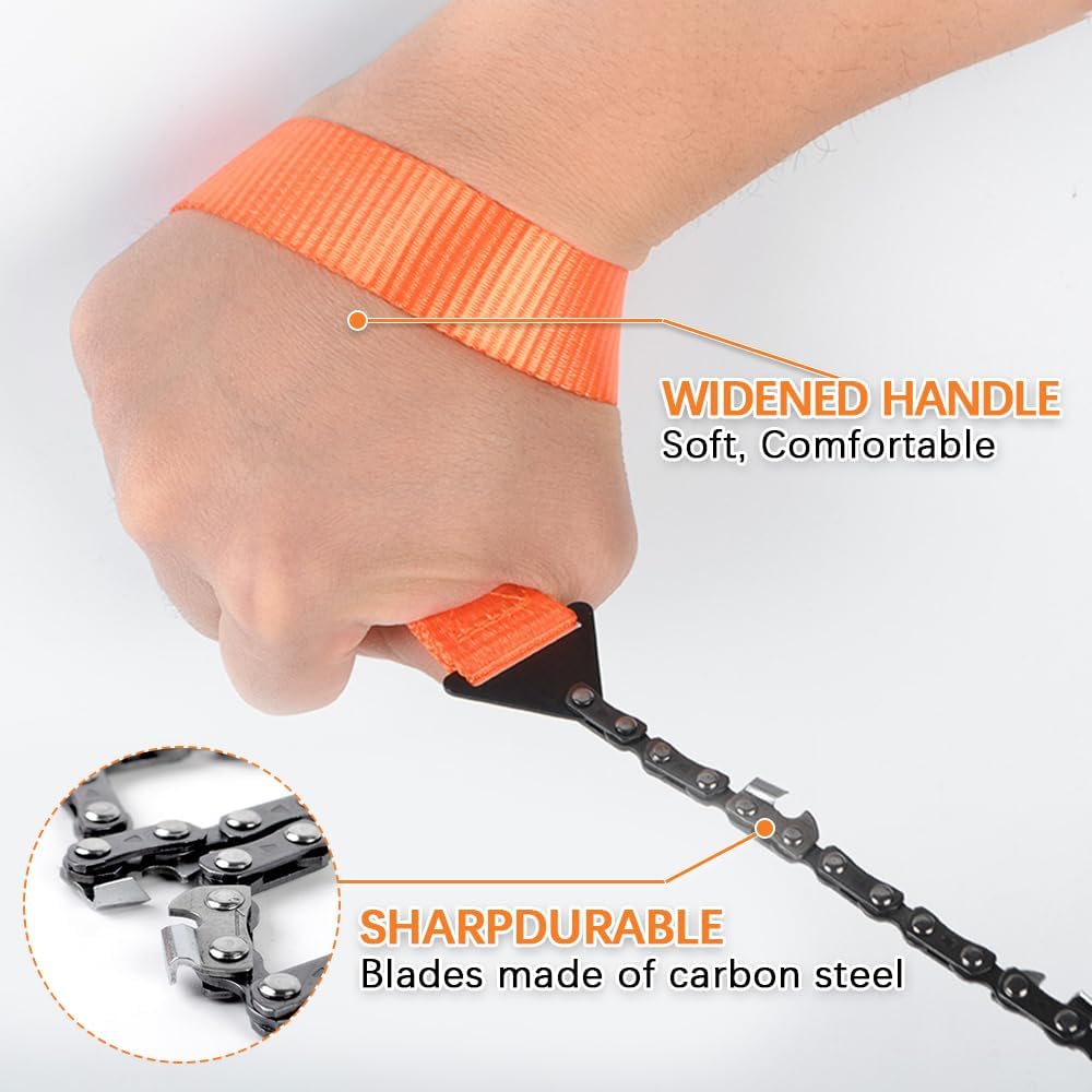 🎁TikTok Last Day Sale - 70% OFF🎉Manual Hand Steel Rope Chain Saw