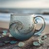 🎁🌊 “Bestselling Sea Glass Wave Mug – 49% OFF! - Unique Handcrafted Ocean Mug   ( BUY 2 FREE SHIPPING)