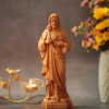 Handgefertigte Statue des Heiligen Herzens Jesu Christi