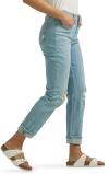 Lee Women's Mid Rise Boyfriend Jean