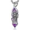 🎁BUY 2 GET 1 FREE🔮Handmade S925 Hecate Necklace:The Goddess of Magic Night and Witchcraft