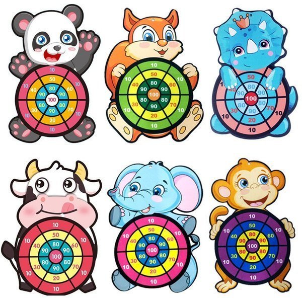 🐘Hot Sale Now🐘Funny and Safe Cartoon Dart Board Games🔥Buy 2 Get 1 Free/Free Shipping