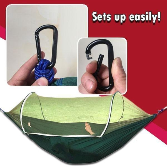 (Father's Day Promotion- 50% OFF) Camping Netted Hammock