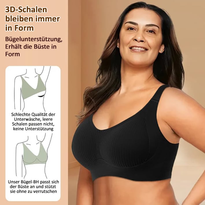 🔥Kaufen Sie 1 und erhalten Sie 3 Packungen🎁Super Raff-BH | Push-up-BH ohne Bügel👍Schluss mit hängenden Brüsten