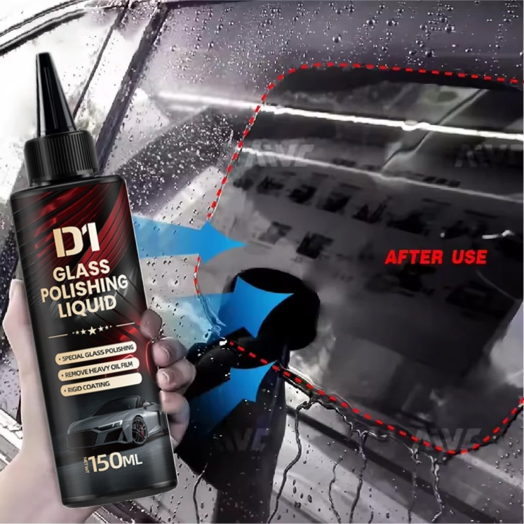 ⏰LAST DAY SALE 50% OFF - Car Glass Polishing Compound⚡BUY 2 GET 1 FREE