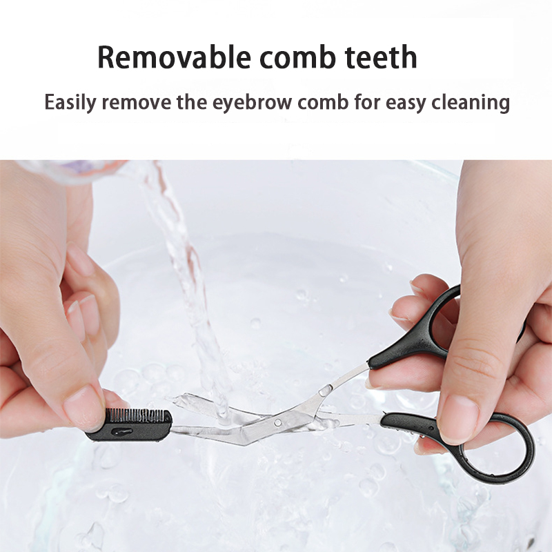(🔥Last Day Promotion-60%OFF)Eyebrow Trimmer Scissor(Buy 2 Save $5)